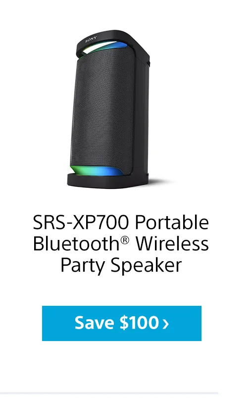 SRS-XP700 Portable Bluetooth® Wireless Party Speaker | Save $100>