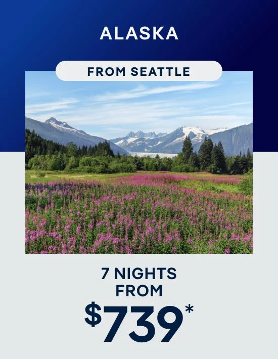 Alaska From Seattle – 7 Nights – Click to View Cruises & Book Now Alaska From Seattle – 7 Nights – Click to View Cruises & Book Now