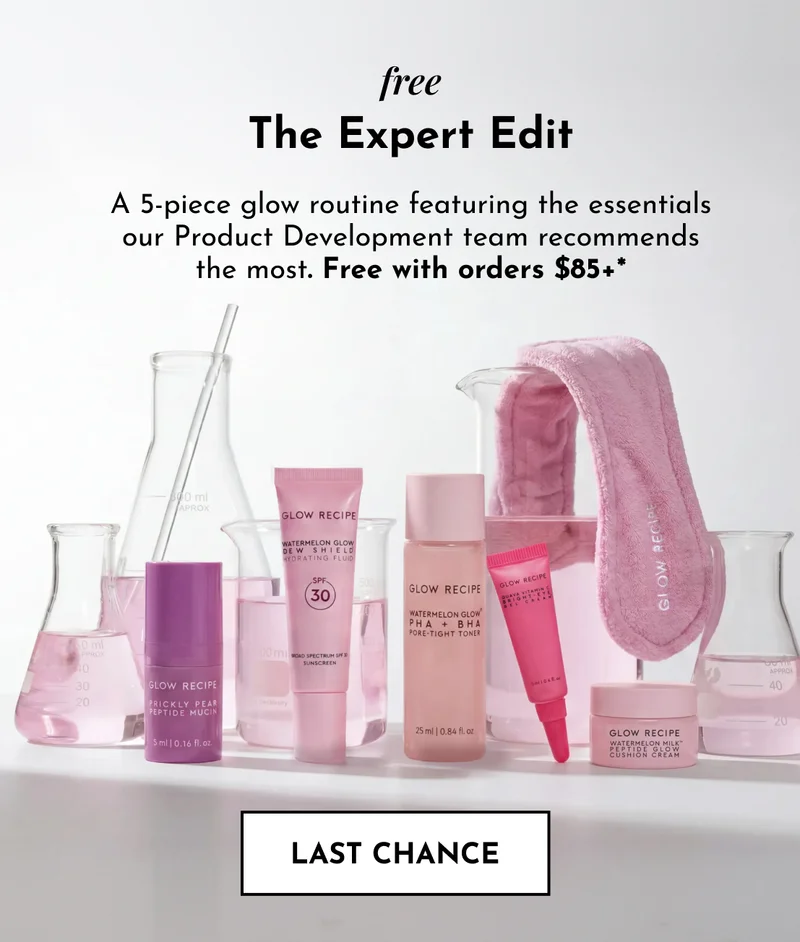 free 6-piece routine with orders $85+