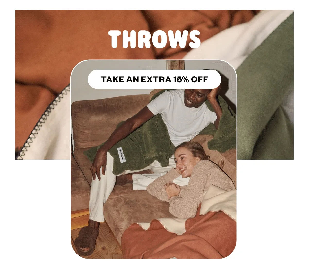 Throws Take An Extra 15% OFF