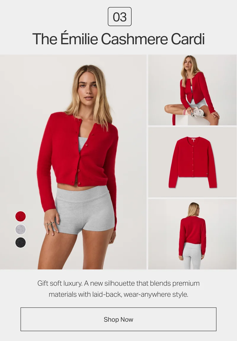 03: The Emilie Cashmere Cardi