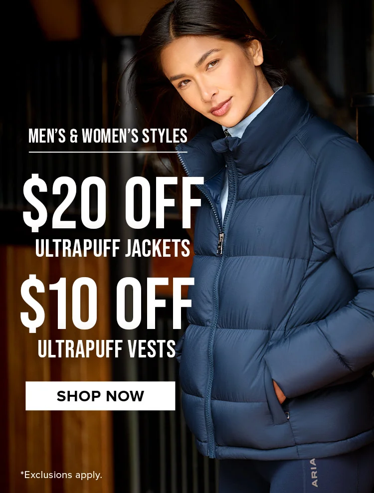 $20 OFF ULTRAPUFF JACKETS | SHOP NOW