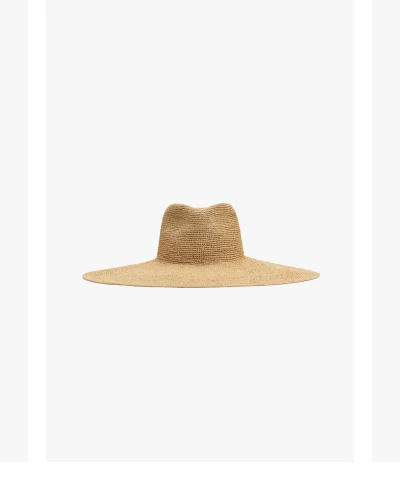 Beach Hat Dark Natural