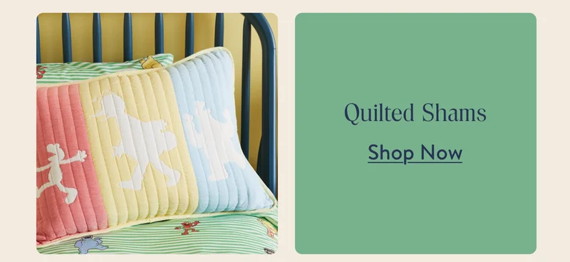 Quilted shams