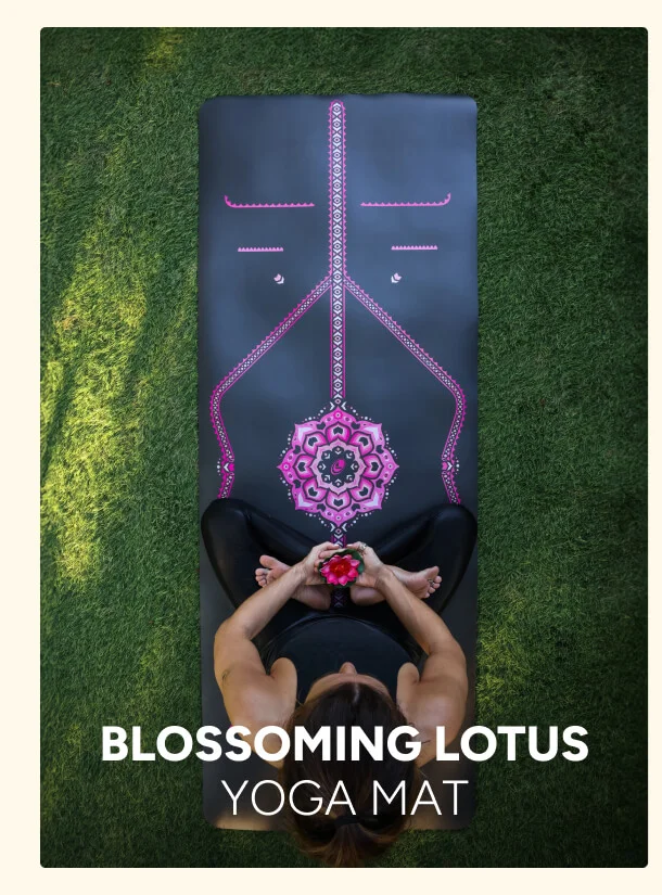 Blossoming Lotus Yoga Mat