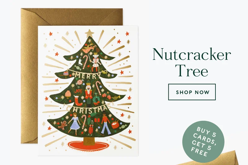 Nutcracker Tree Card
