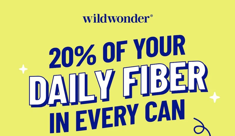 20% of your daily fiber