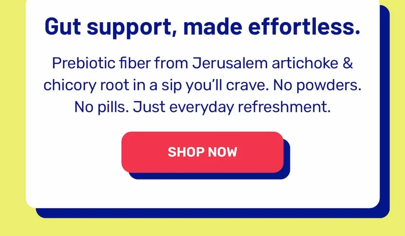 20% of your daily fiber