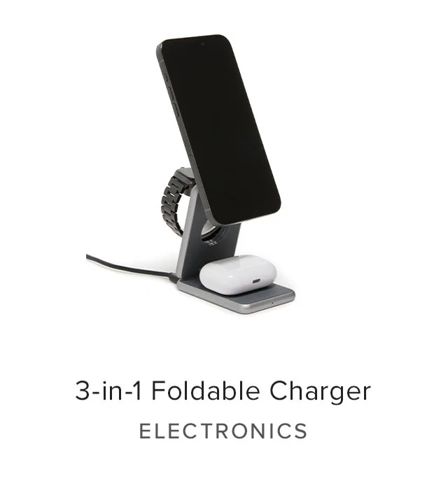 3-in-1 Foldable Charger