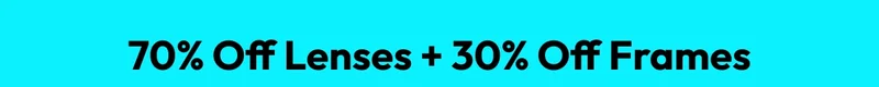 50percentofflenses30percentofframes
