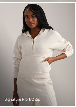 Signature Rib 1/2 Zip