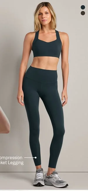 Defy Compression 7/8 Pocket Legging