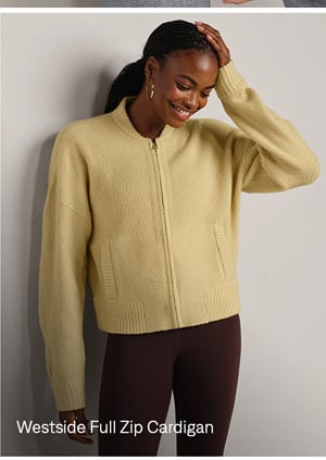 Westside Full Zip Cardigan