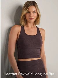 Heather Revive™ Longline Bra