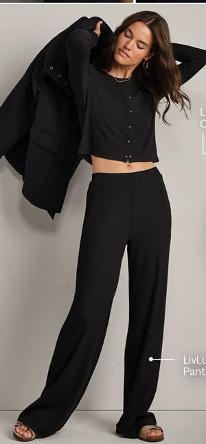 LivLuxe Rib Pant