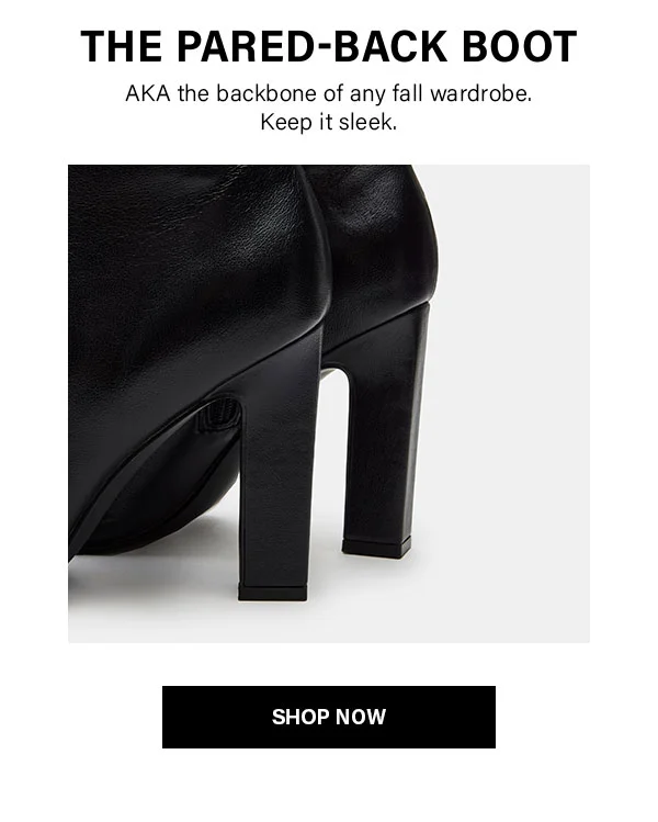 The pared-back Boot - ARIA