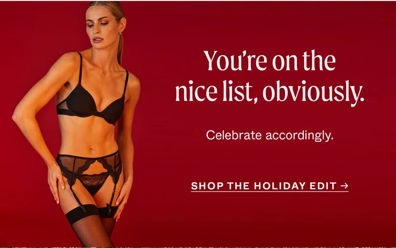 You’re on the nice list, obviously.