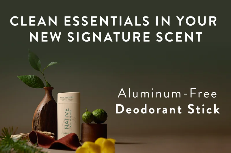 Clean essentials in your new signature scent. Aluminum free deodorant stick