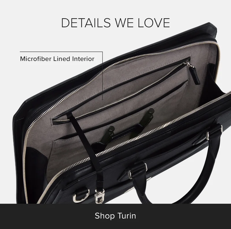 Savona Slim Brief - Multiple Pockets for All Your Essentials