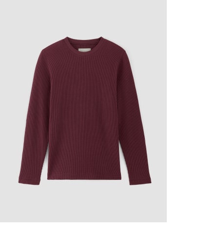 The Waffle Long-Sleeve Crew