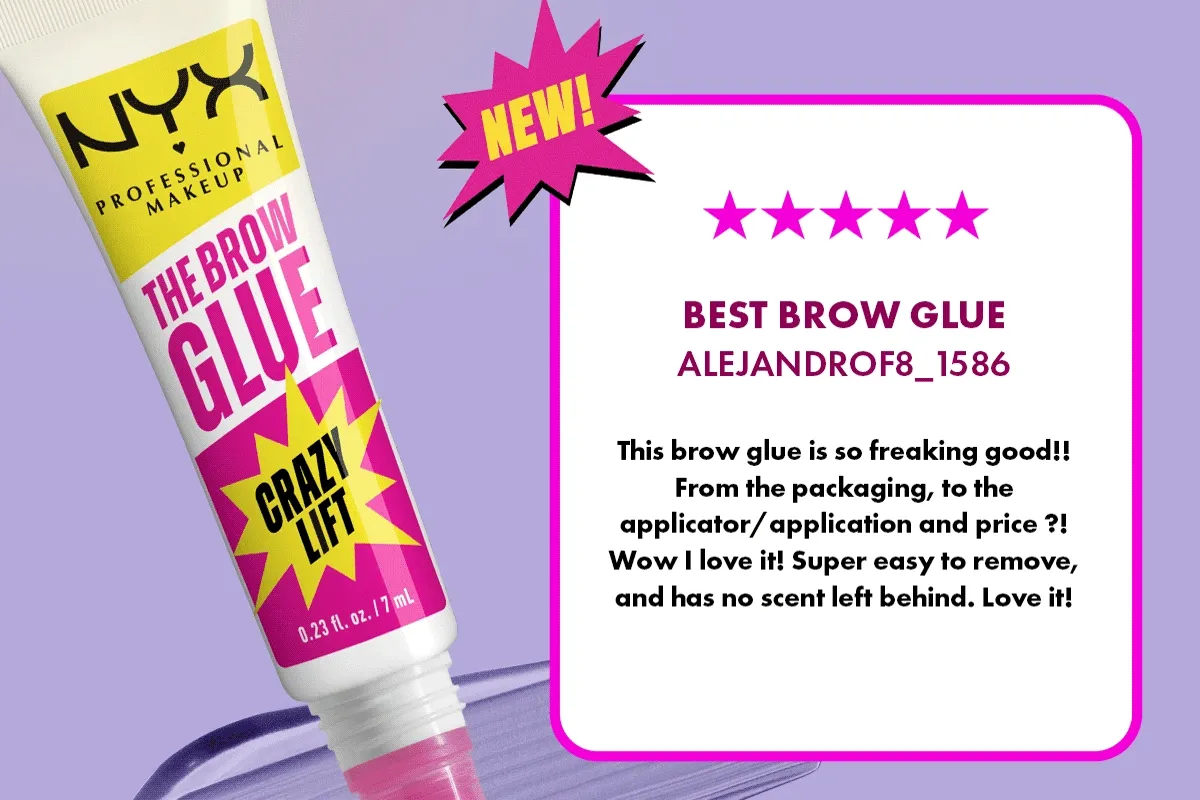 THE NEW BROW GLUE CRAZY LIFT