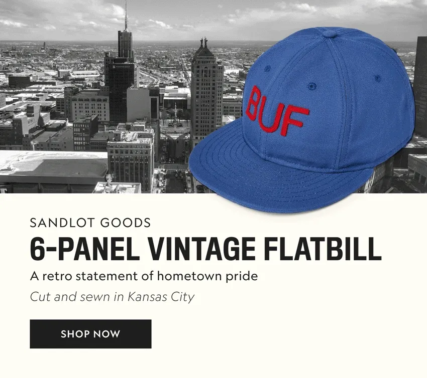 6-Panel Vintage Flatbill