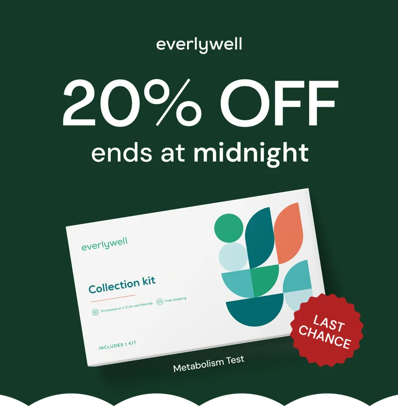 20% OFF ends at midnight