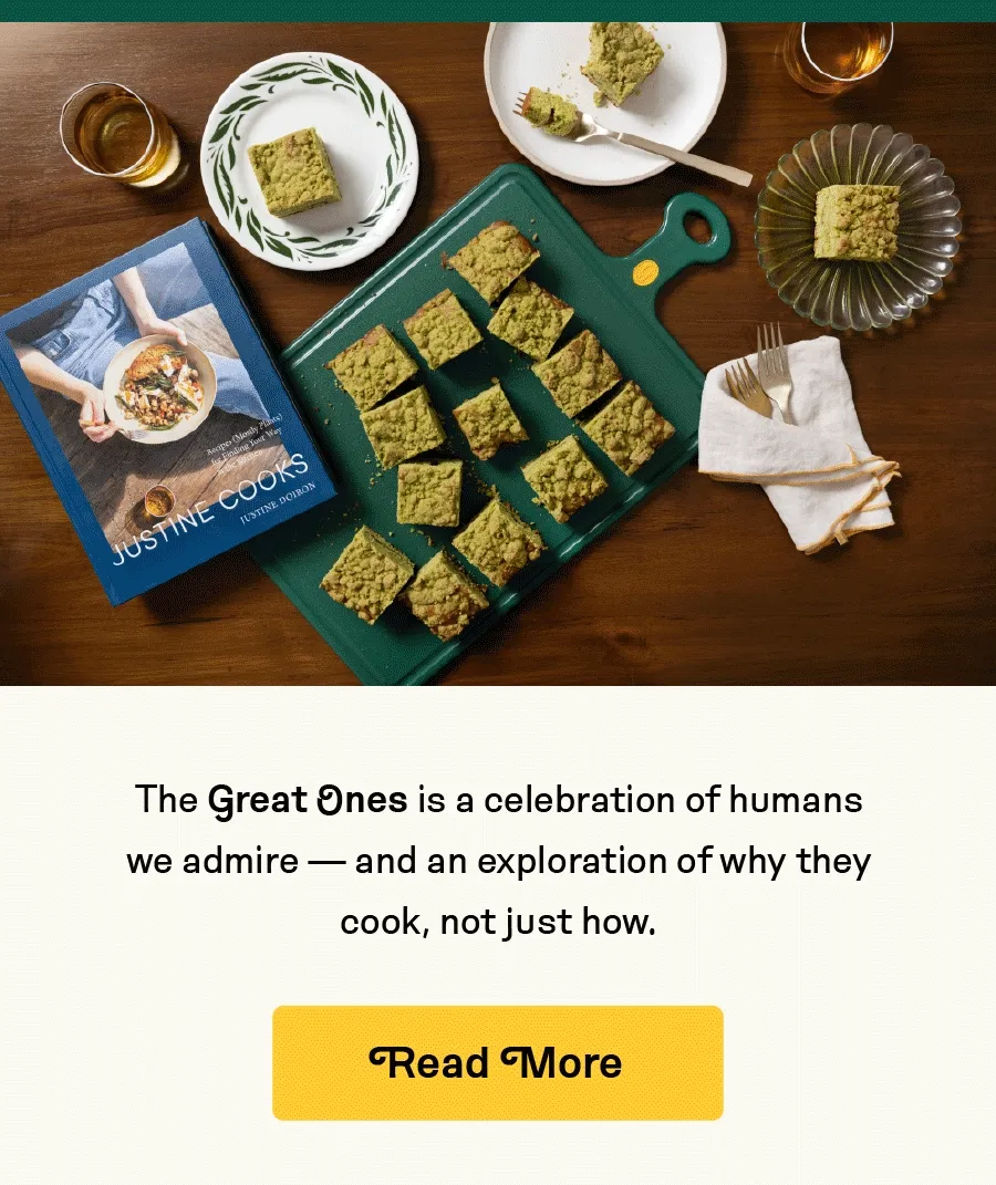 The Great One is a celebration of humans we admire