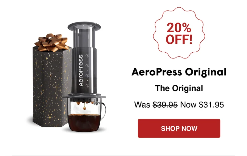 AeroPress Original - 20% OFF - SHOP NOW