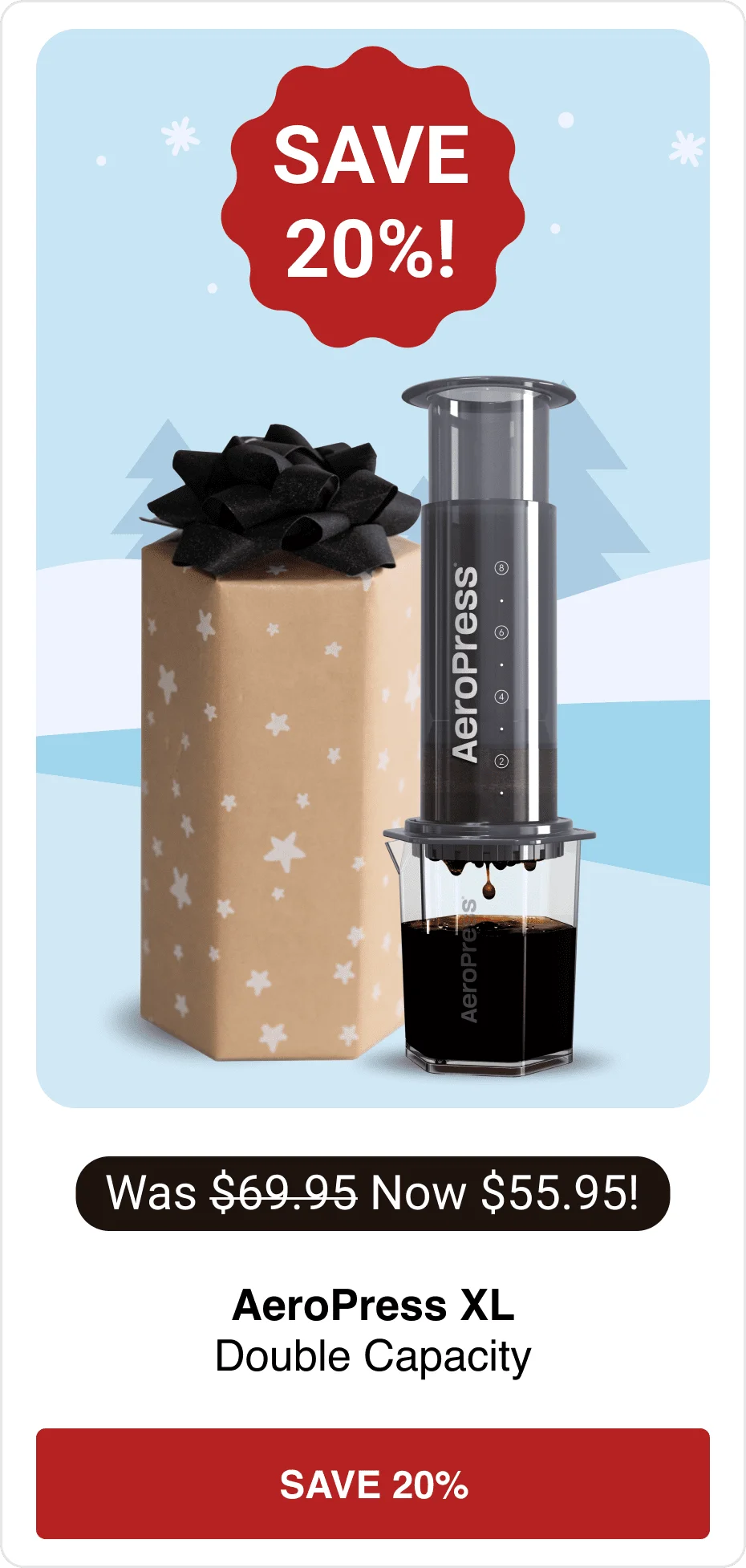 AeroPress XL - Save 20%