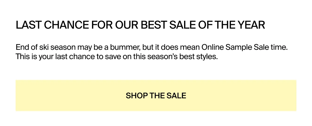 Shop the Sale