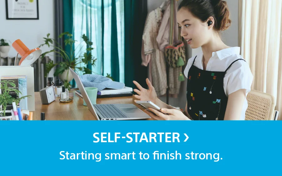 Self-starter | Starting smart to finish strong