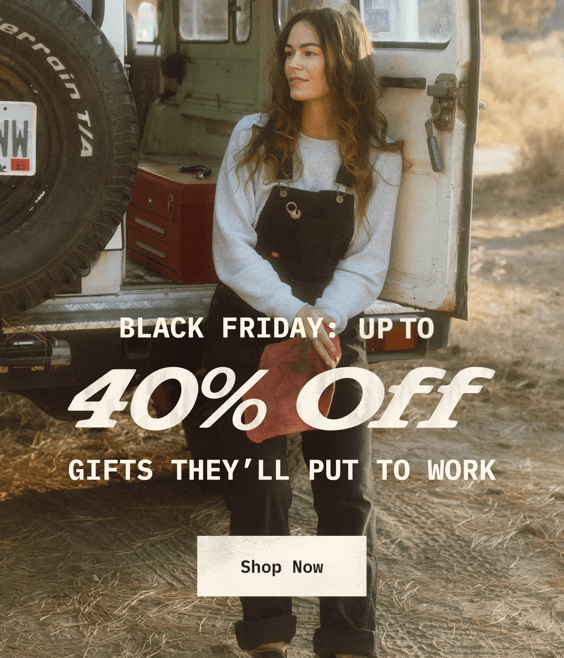 BLACK FRIDAY: UP TO 40% Off GIFTS THEY'LL PUT TO WORK. Shop Now.