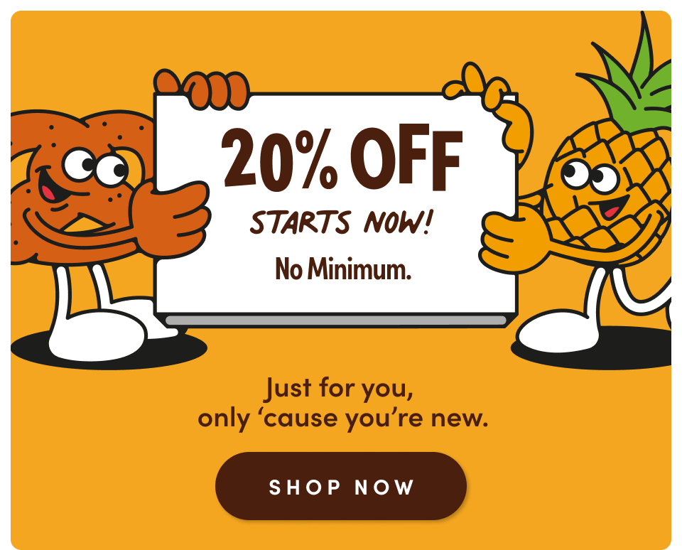 20% Off Starts Now! No Minimum 20% Off Starts Now! No Minimum