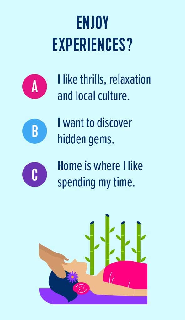 ENJOY EXPERIENCES?