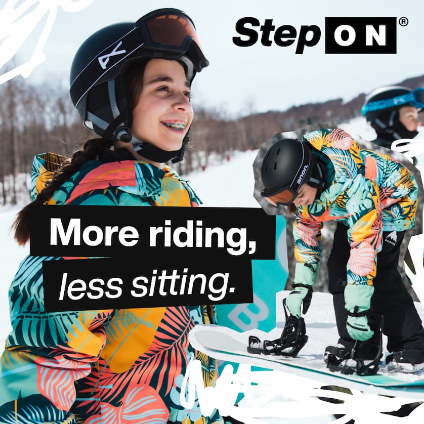 More riding, less sitting.