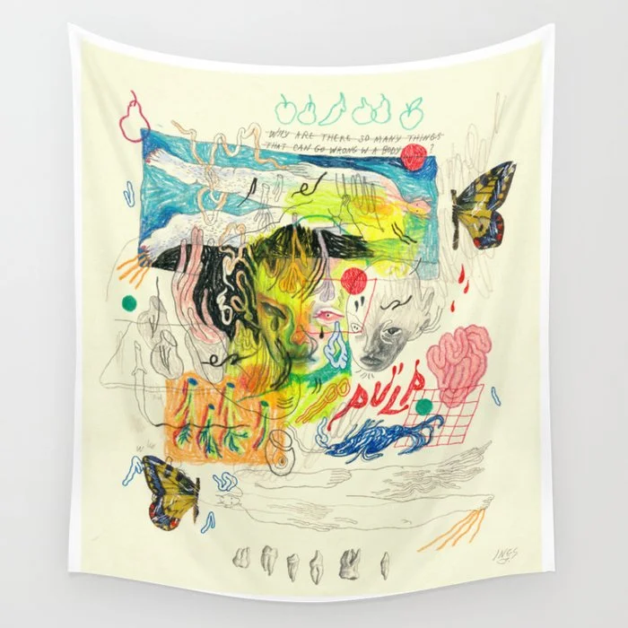 pulp Wall Tapestry Wall Tapestry