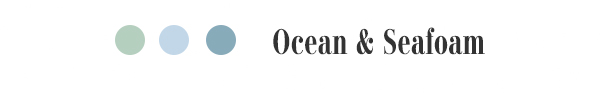ocean and seafoam