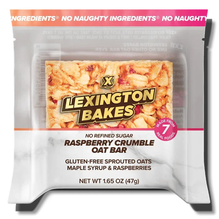 Image of Raspberry Crumble Gluten-Free Oat Bar (6-pack)
