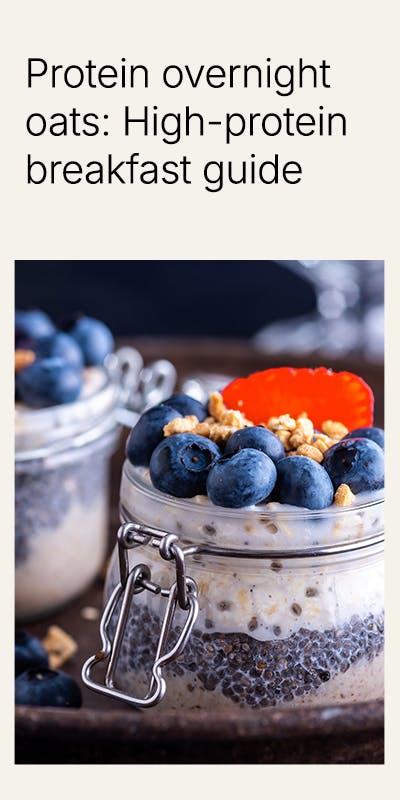 Protein overnight oats recipe