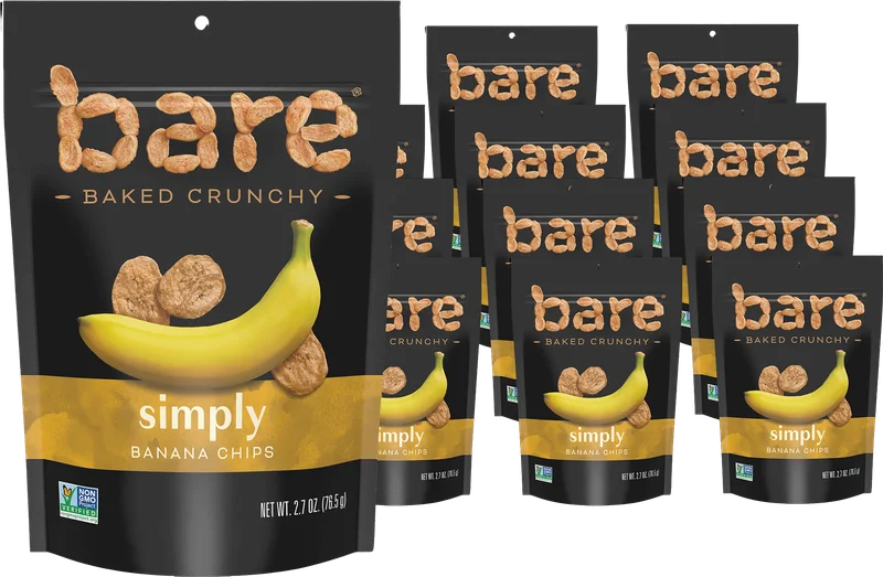 Image of Bare Snacks Banana Chips (12 Pack)