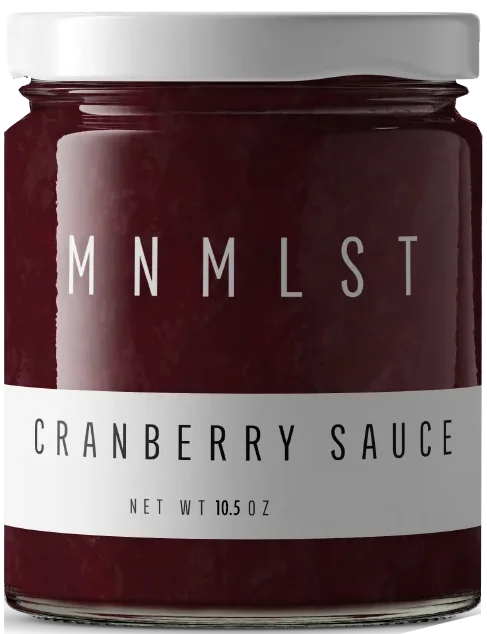 Image of MNMLST Cranberry Sauce