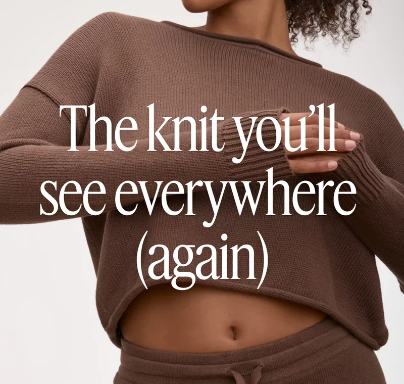 The knit you'll see everywhere (again)