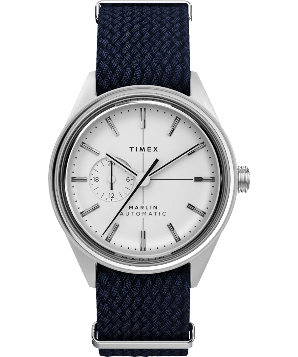 Image of Marlin® Jet Automatic 38mm Fabric Strap Watch
