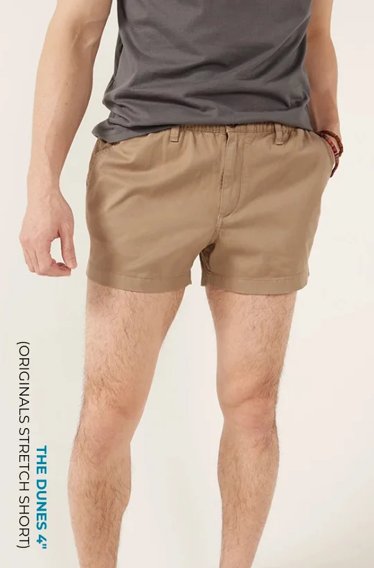Originals Stretch Short; The Dunes 4"