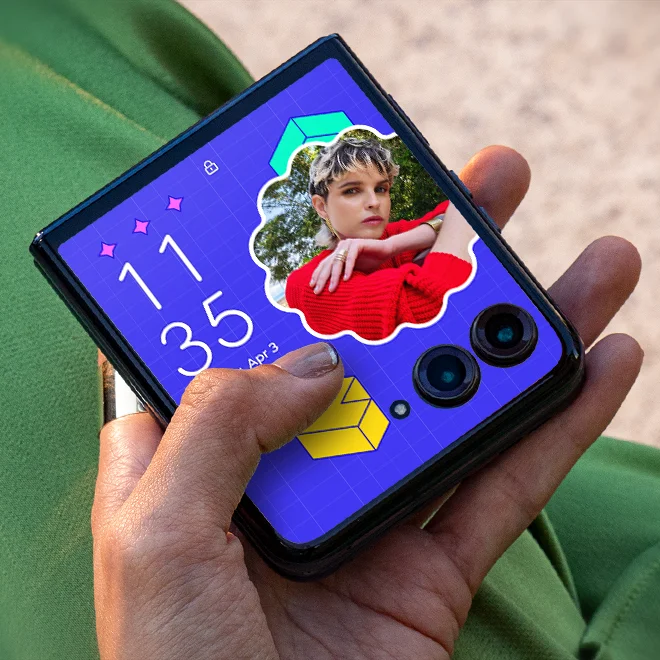 motorola razr+ 2024 external display