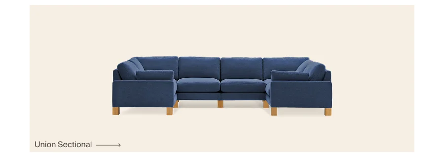 Union 6-Seat U Sectional