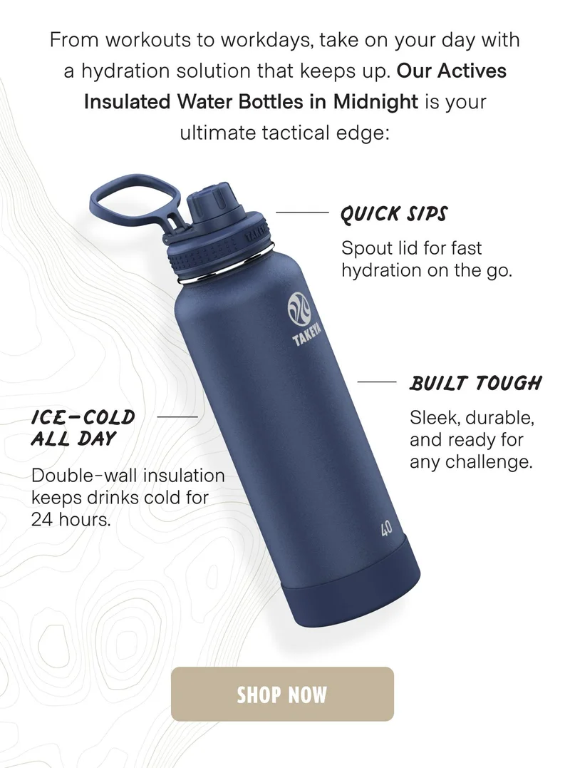 from workouts to workdays take on your day with a hydration solution that keeps up