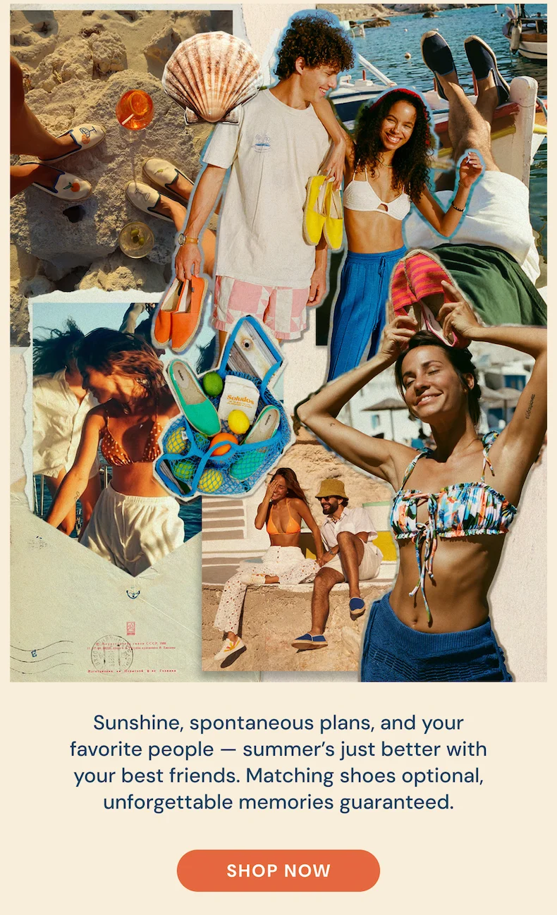 Shop Soludos for International Best Friends Day