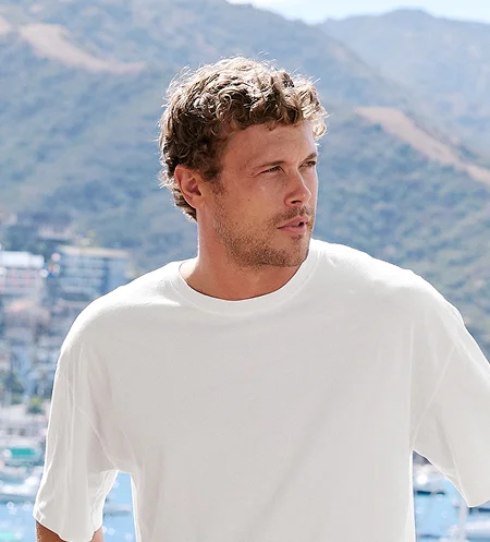 SoftKnit Men's Cotton Tee
